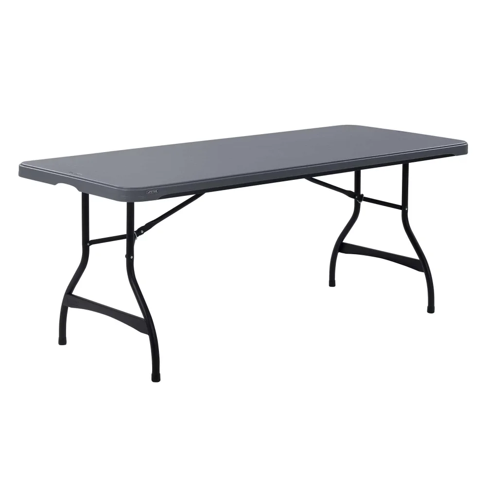 

Lifetime 6-Foot Commercial Nesting Folding Table Gray (80817)