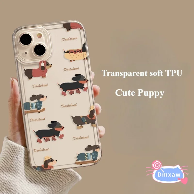 Чехол для Realme GT Neo Neo5 SE Neo3 Neo2 Neo3T Neo2T GT2 Explorer Master Pro GT3 GT5 телефона Cute сосиска такса