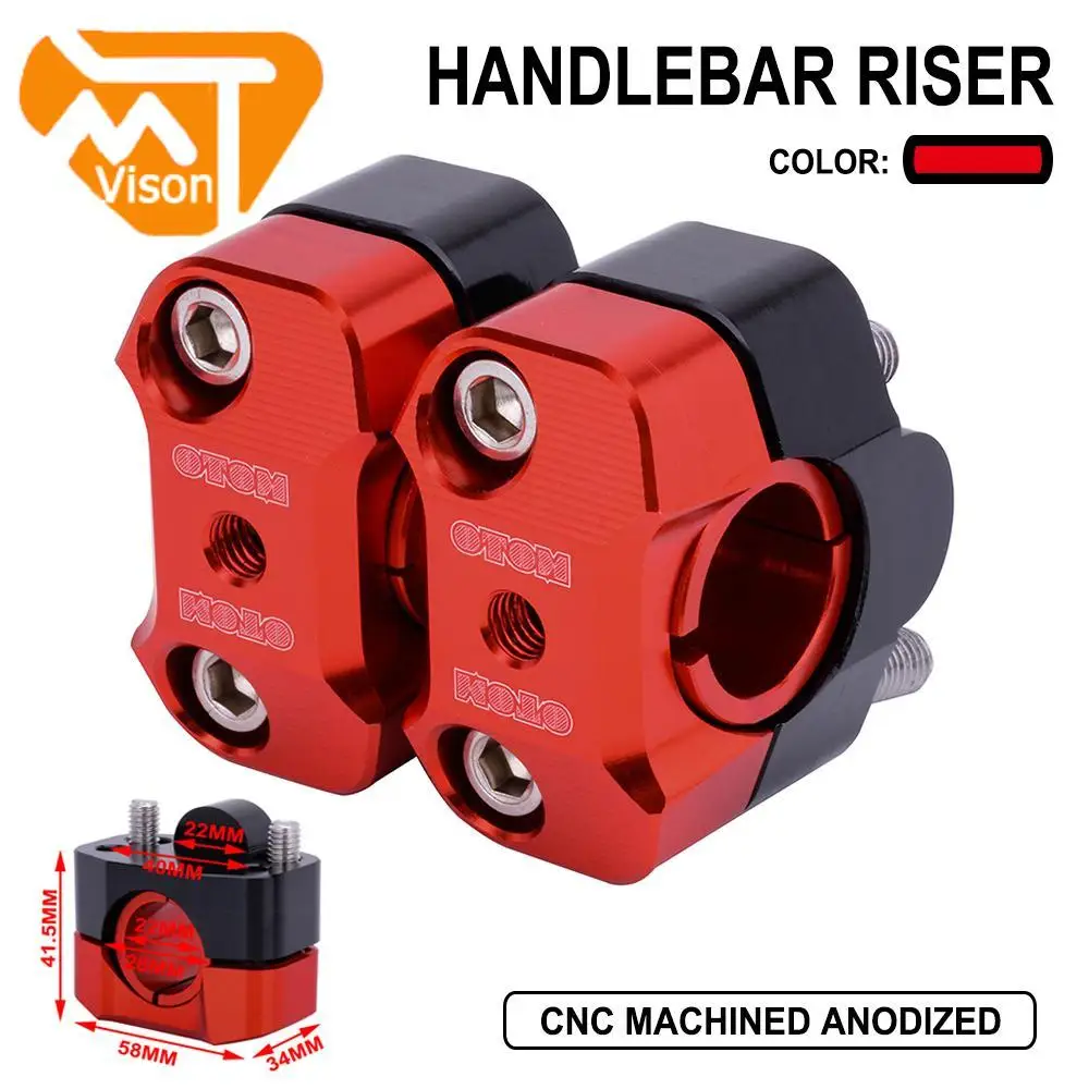 

CNC 22 мм 28 мм Универсальный мотоциклетный Зажим Руль стойка ручка толстый стержень крепление для KTM Honda Yamaha Kawasaki Suzuki Кроссовый питбайк