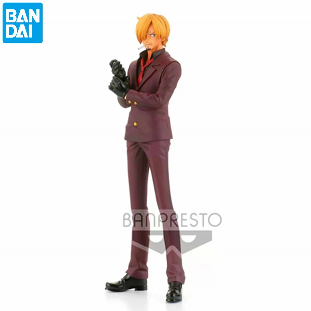 

Original One Piece Sanji Vinsmoke DXF Anime Figures PVC Toys 16cm Action Figurine Bandai Banpresto Model Doll Juguetes