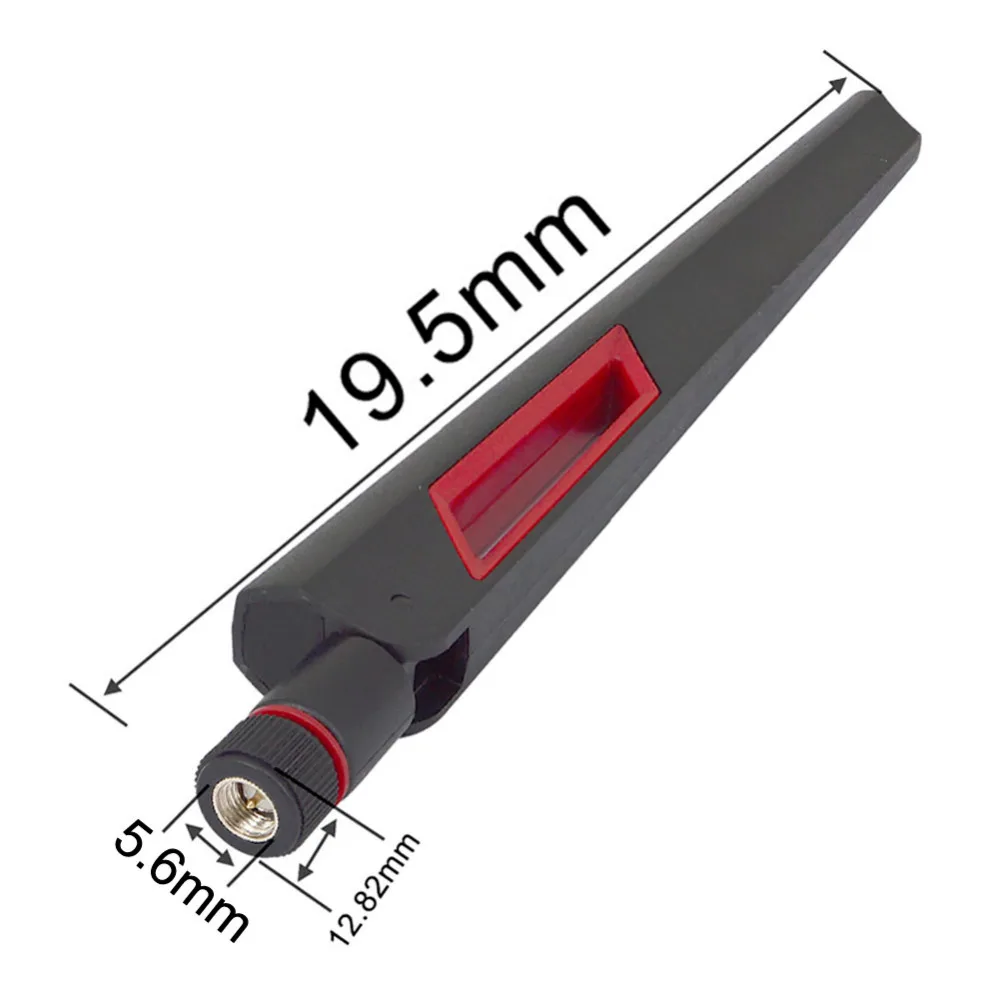 5PCS  12 dbi Dual band WIFI Antenna 2.4G  5.8Gh RP SMA male / SMA Male Antennas Amplifier WLAN Router Antenne Booster