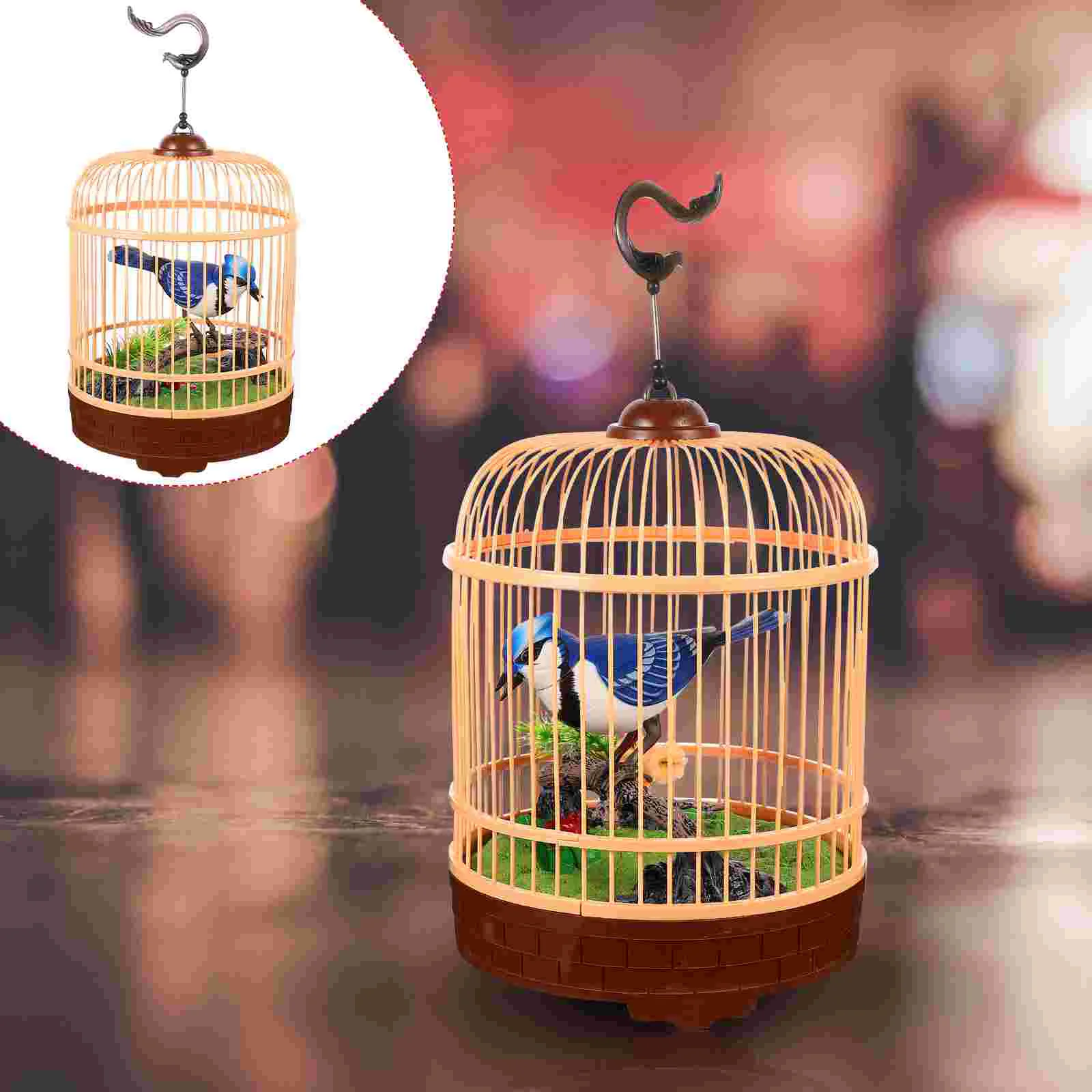 

Parrot Voice-Controlled Fake Bird Artificiales Para Moving Toy