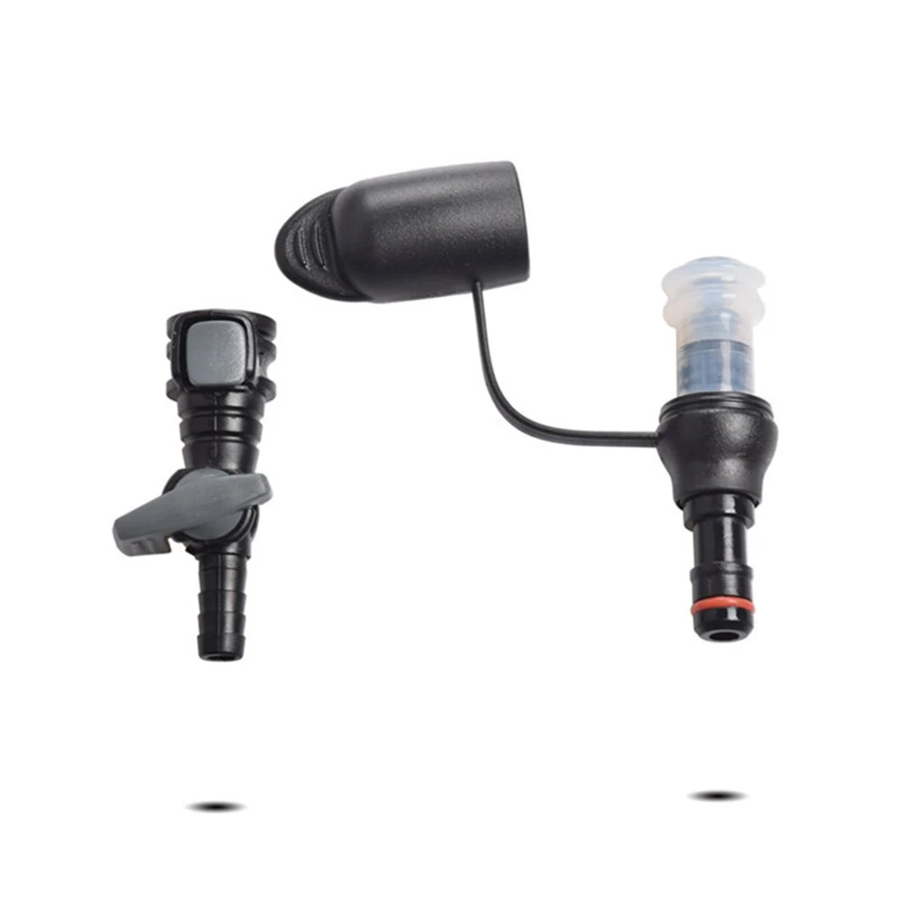 

With Cover Bite Valves Mouthpiece Nozzle Outdoor Quick Release Mouth Silicone Valve Water With Cover Bag Bite Black