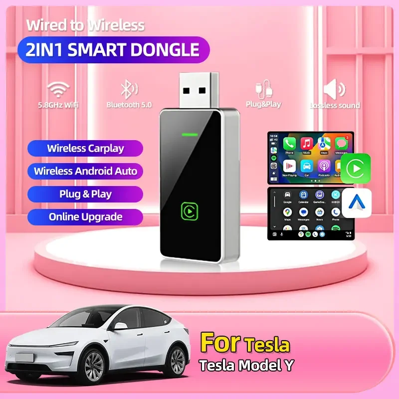 Автомобильный адаптер Car Play OEM Автомобильная стереосистема 2в1 Проводной