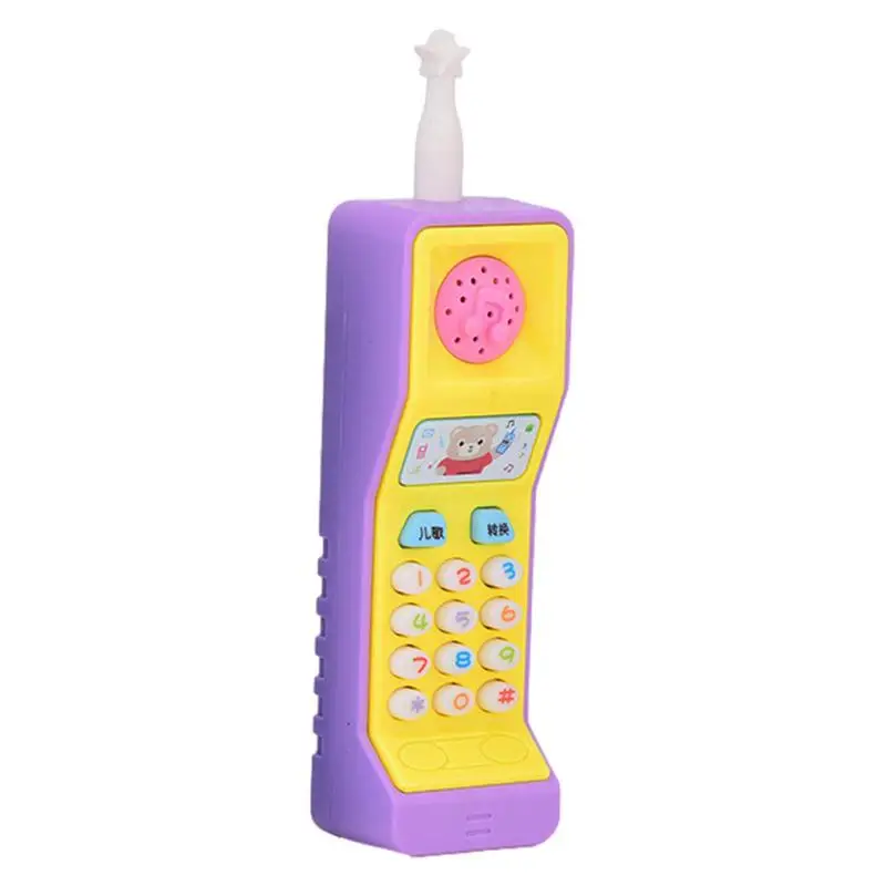 

Детский телефон, устройство для чтения точки мобильного телефона, электрическая обучающая электронная звуковая игрушка, обучающая