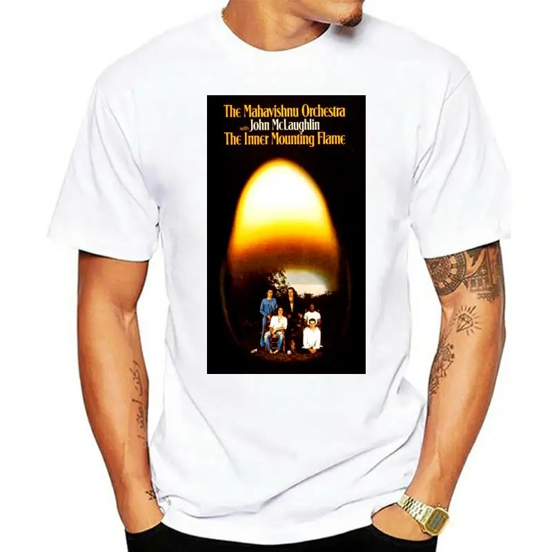 

Мужская футболка Mahavishnu с принтом в виде пламени