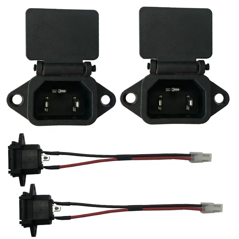 

Электрическая гнездовая розетка IEC 320 C14 AC для велосипеда