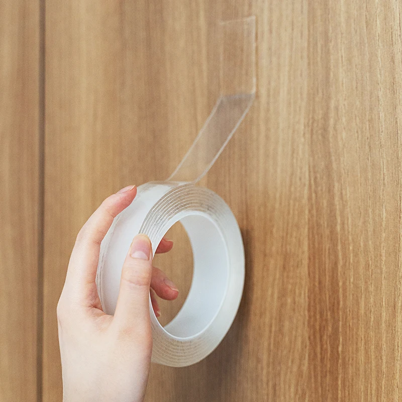 

Nano Tape WaterProof House Bathroom Home Decoration Double sided transparent Lnvisible Tape Glue Kitchen Reusable Adhesive