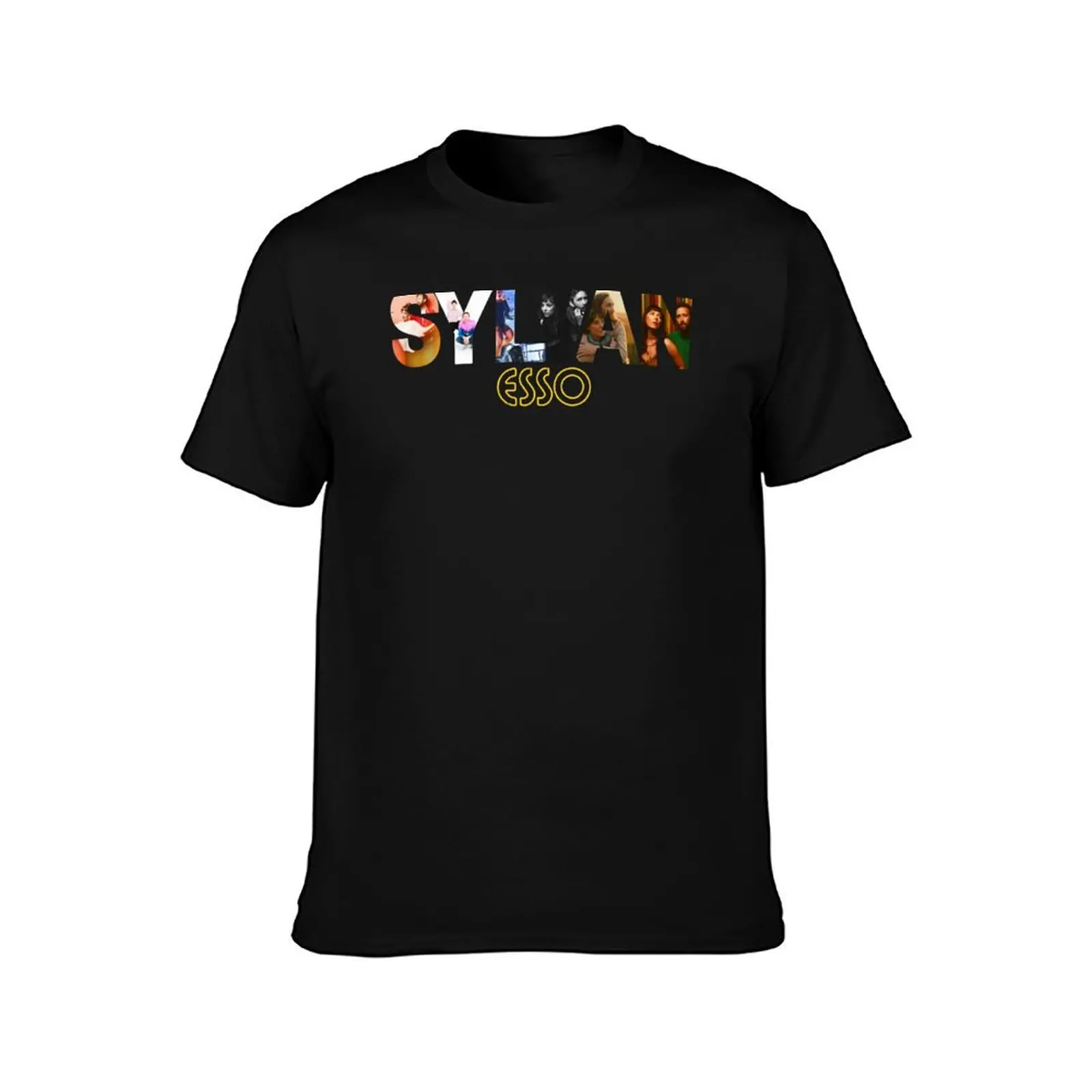 Фото Футболка Sylvan Esso Essential, футболка с наклейкой Sylvan Esso, легкая спортивная базовая футболка №2