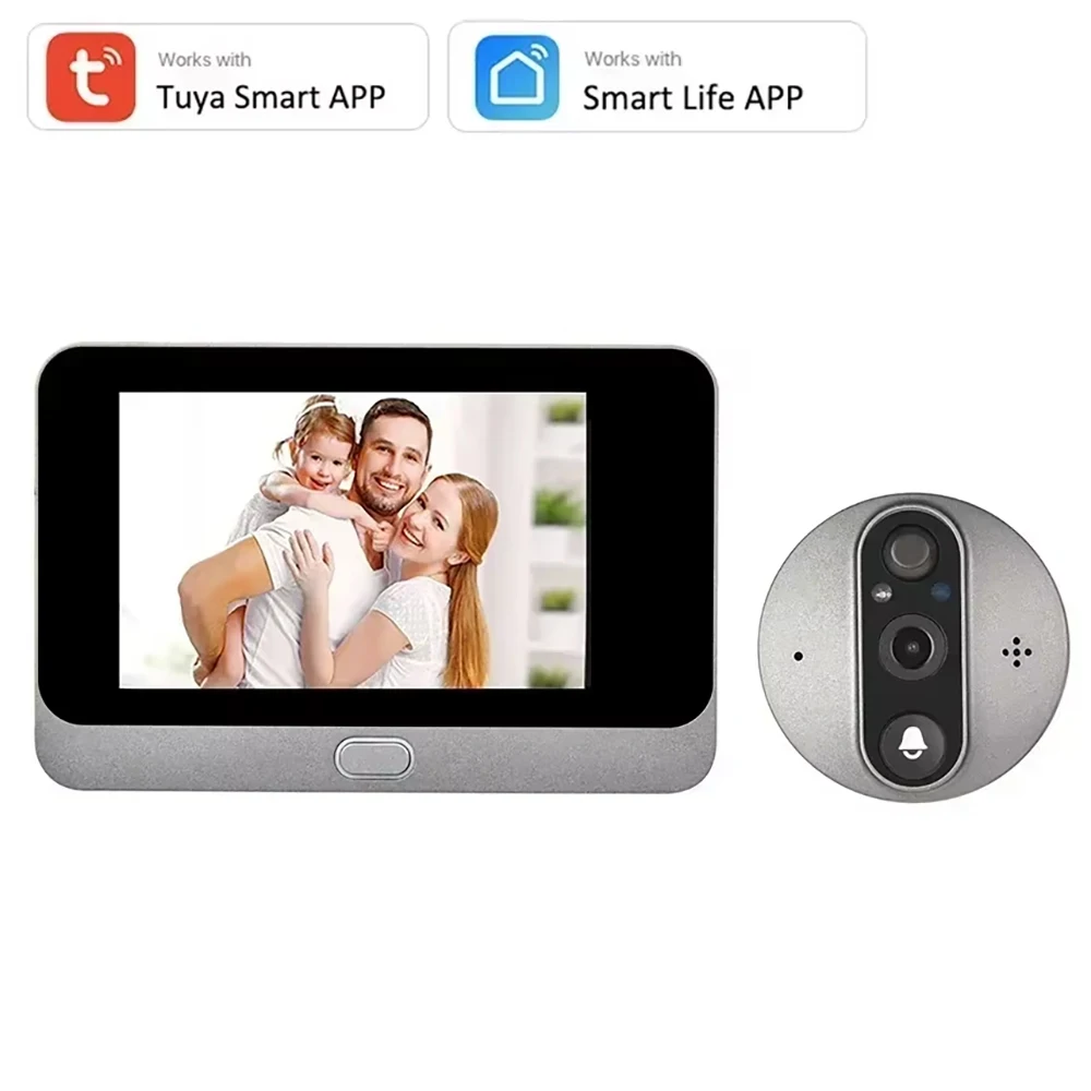 

WLSES Видеоглазок Tuya 3MP