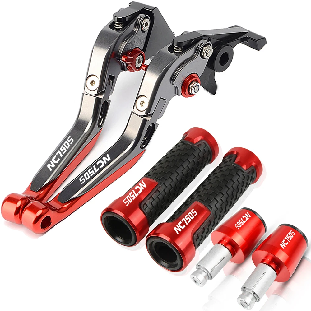 

Motorcycles CNC Adjustable Extendable Folding Brake Clutch Lever Handle Hand Grips Ends For HONDA NC750S NC 750S 2016-2019 2017