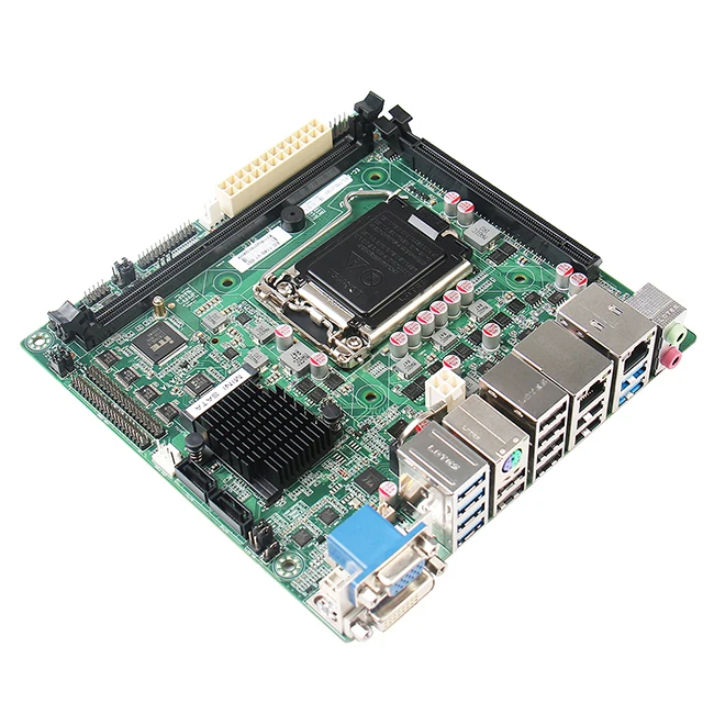

ATX power 24 pin H110 chipset cpu lga1150 core i7 7700 7500U mini itx indsutrial desktop pc motherboard