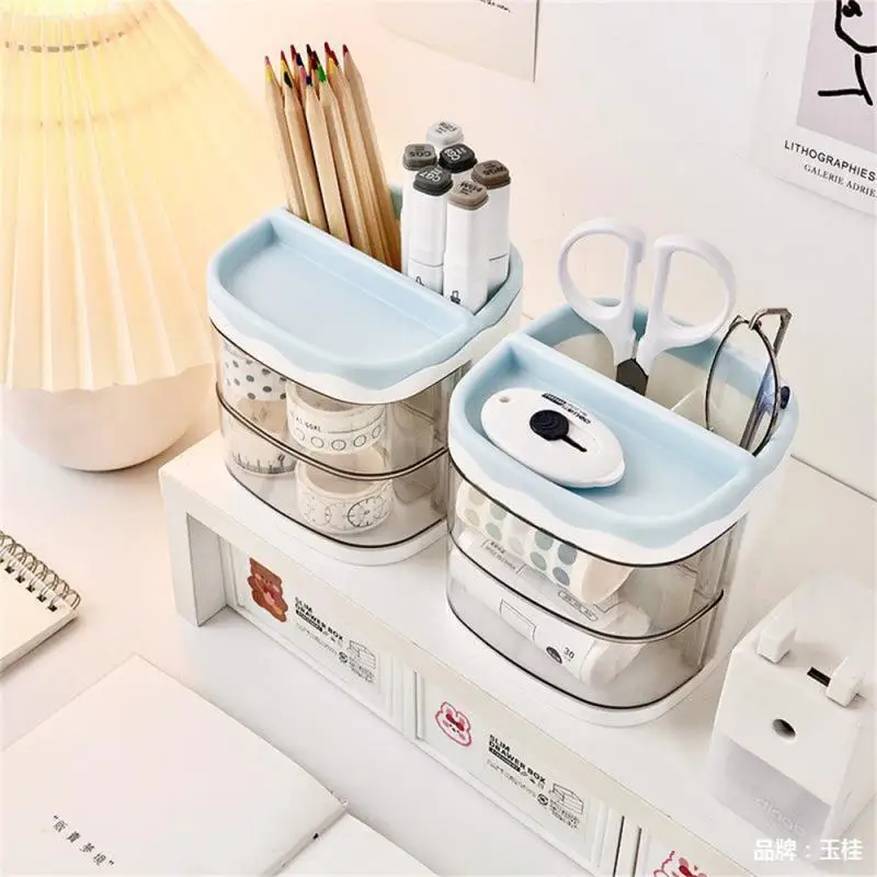 

Sturdy And Durable Desktop Split Storage Box Multifunctional Cosmetics Storage Rack Can Be Reused Stationery Workmanship