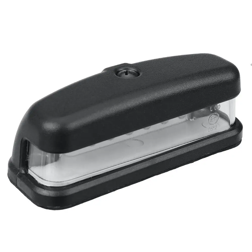 

1set Truck Number Plate Light 2 Bolts LED Universal Rear License Number Plate Light Lamp Fit Truck SUV Trailer Lorry 10-30V ABS