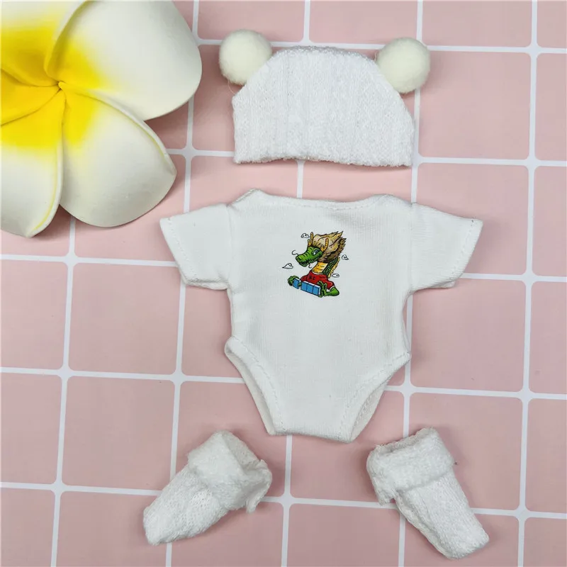 

Lovely Animal zodiac signs Reborn doll Clothes for 6inch mini full solid silicone Reborn Baby doll boy girl doll outfit