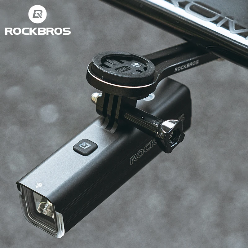 

ROCKBROS 1500LM Bicycle Light Aluminum Alloy Type-C Charging Front Cycling Lights Hanging Version LED Lamp Bike Headlights