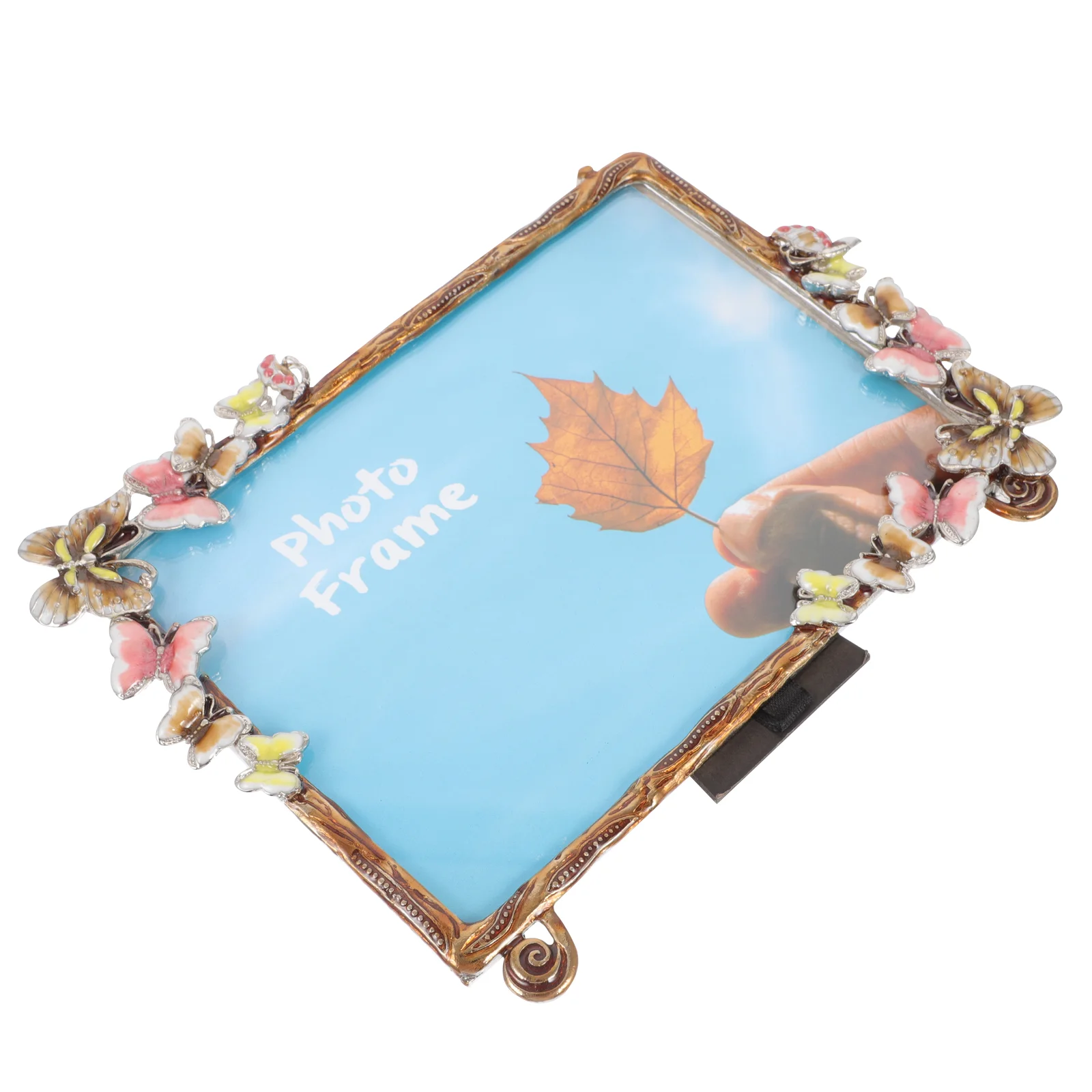 

Frame Photo Picture Framesdesktop Vintage Decorative Wall Wedding Square Decoration Tabletop Rustic Desk Friends Inch Hanging