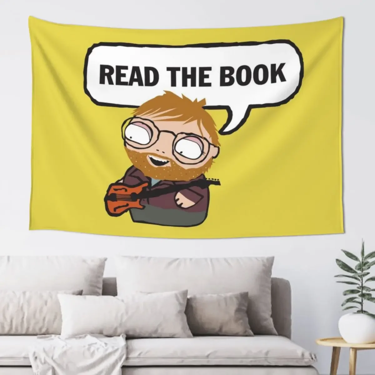 Гобелен Trey Anastasio from Phish singing Icculus из полиэстера