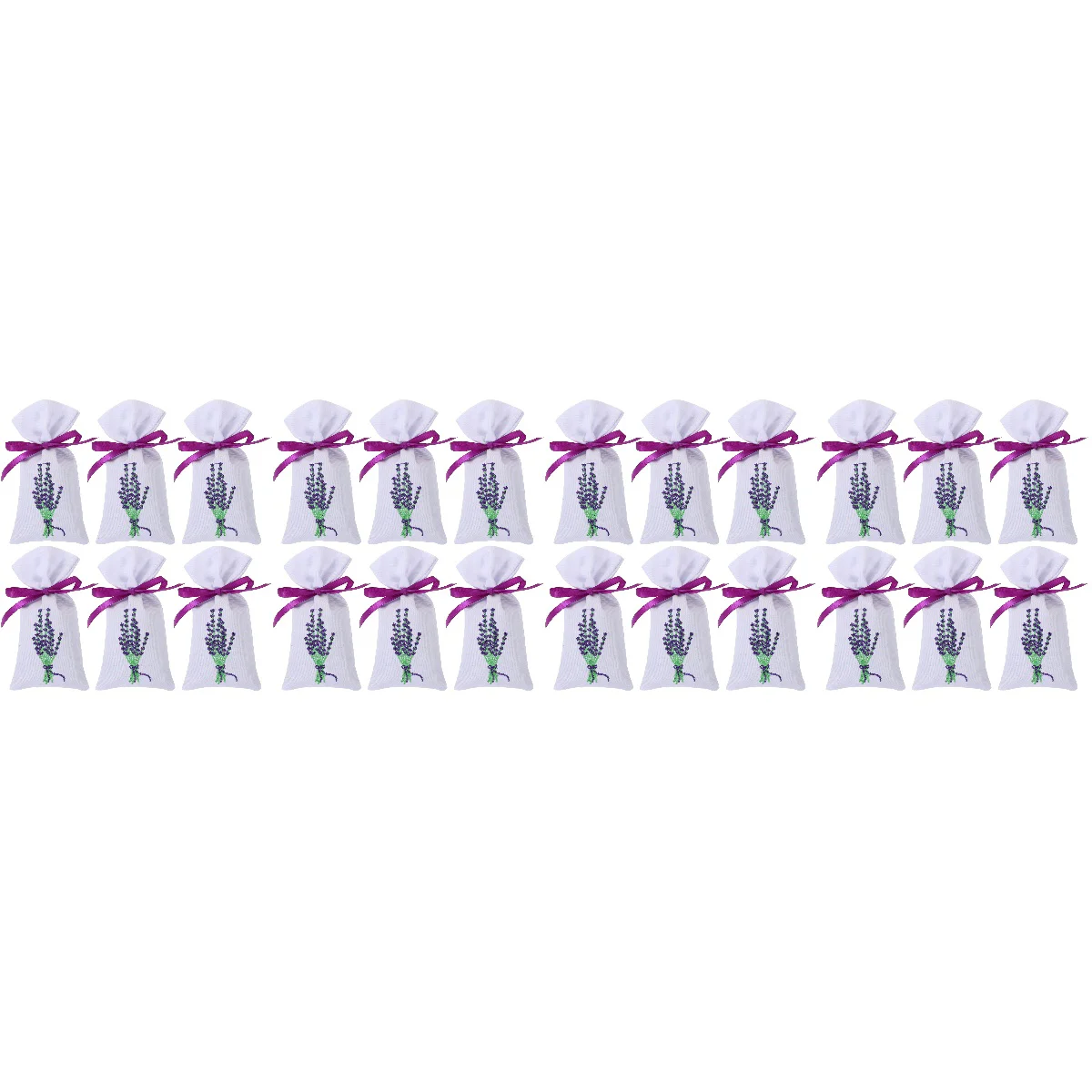 

24 Pcs Natural Perfume Storage Bags Candy Case Air Freshener Flower Lavender Satchel