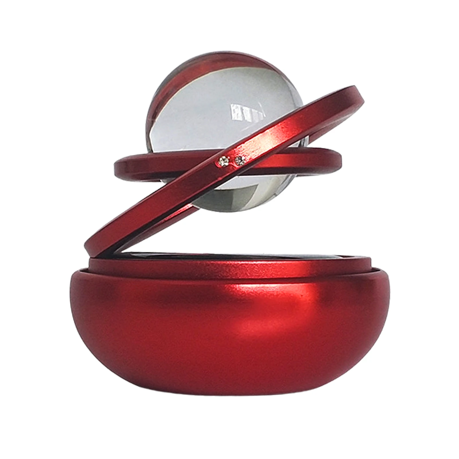 

Double Ring Suspension Solar Car Perfume Solar Galaxy Rotating Ornaments Car Interior Decoration Levitation Car Air Freshener