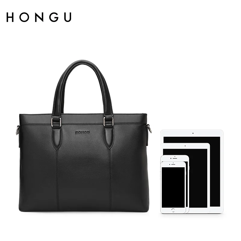 Bag Men 'S Handbag Business Casual Briefcase First Layer Cowhide Messenger Bag Computer Bag Tide Luxury Bag