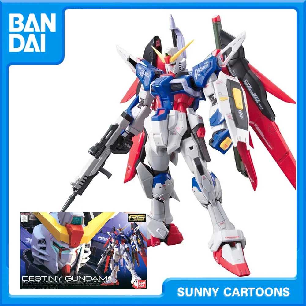 Оригинальная Bandai Gundam Rg Series 1/144 Destiny экшн-фигурка в подарок для телефона