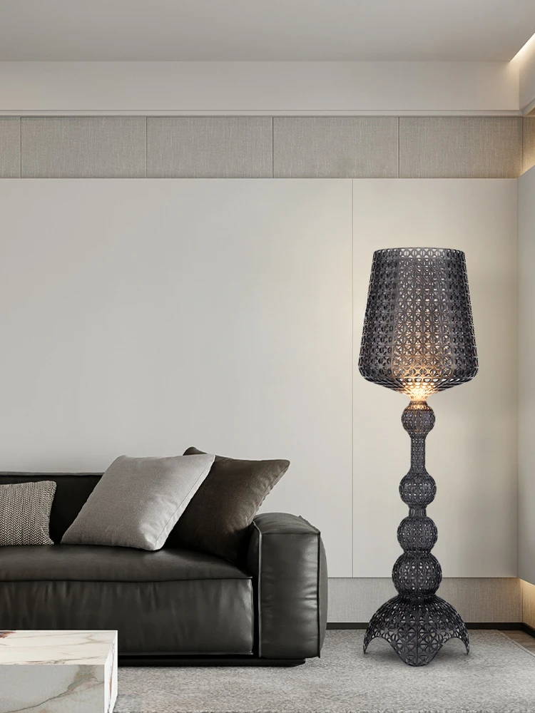 

Italian designer living room hollow decoration floor lamp modern simple ins wind