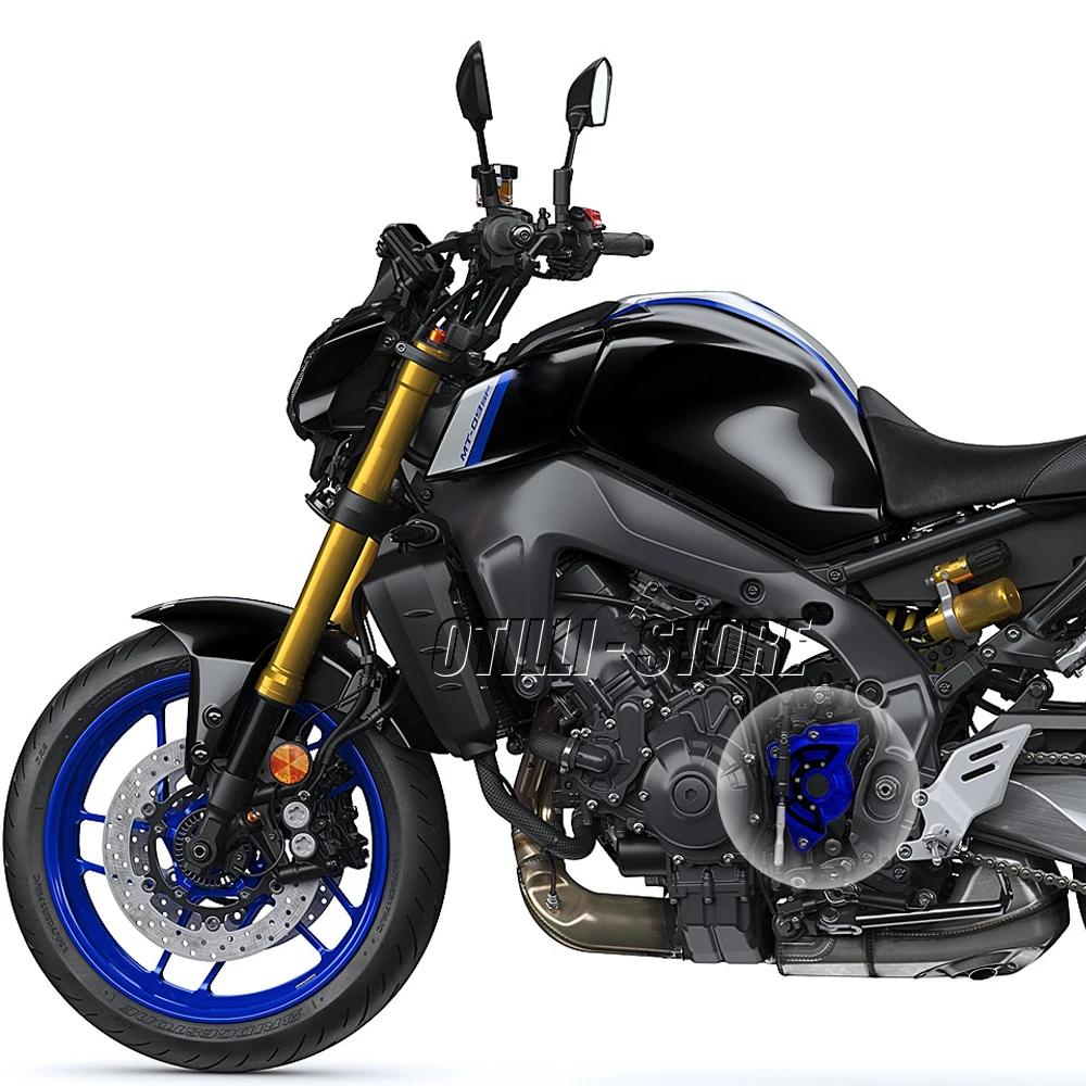 Фото Для Yamaha MT09 MT-09 SP Tracer900 Tracer 9 GT левая Звездочка цепь чехол аксессуары для мотоциклов защита цепи 2021 2022 №3