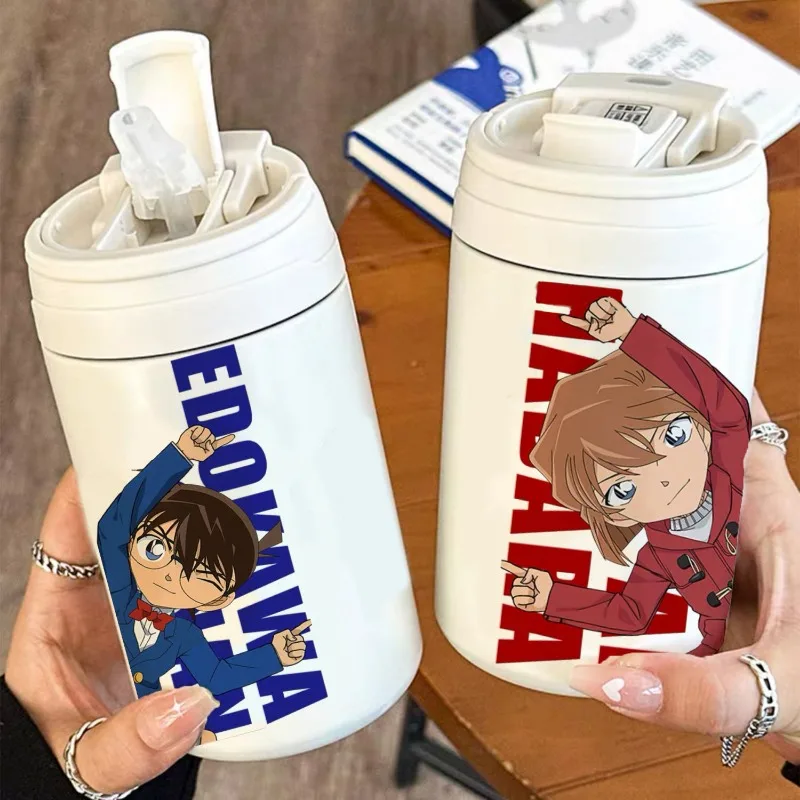 Изолированные чашки Detective Conan кофейная чашка из нержавеющей стали с аниме