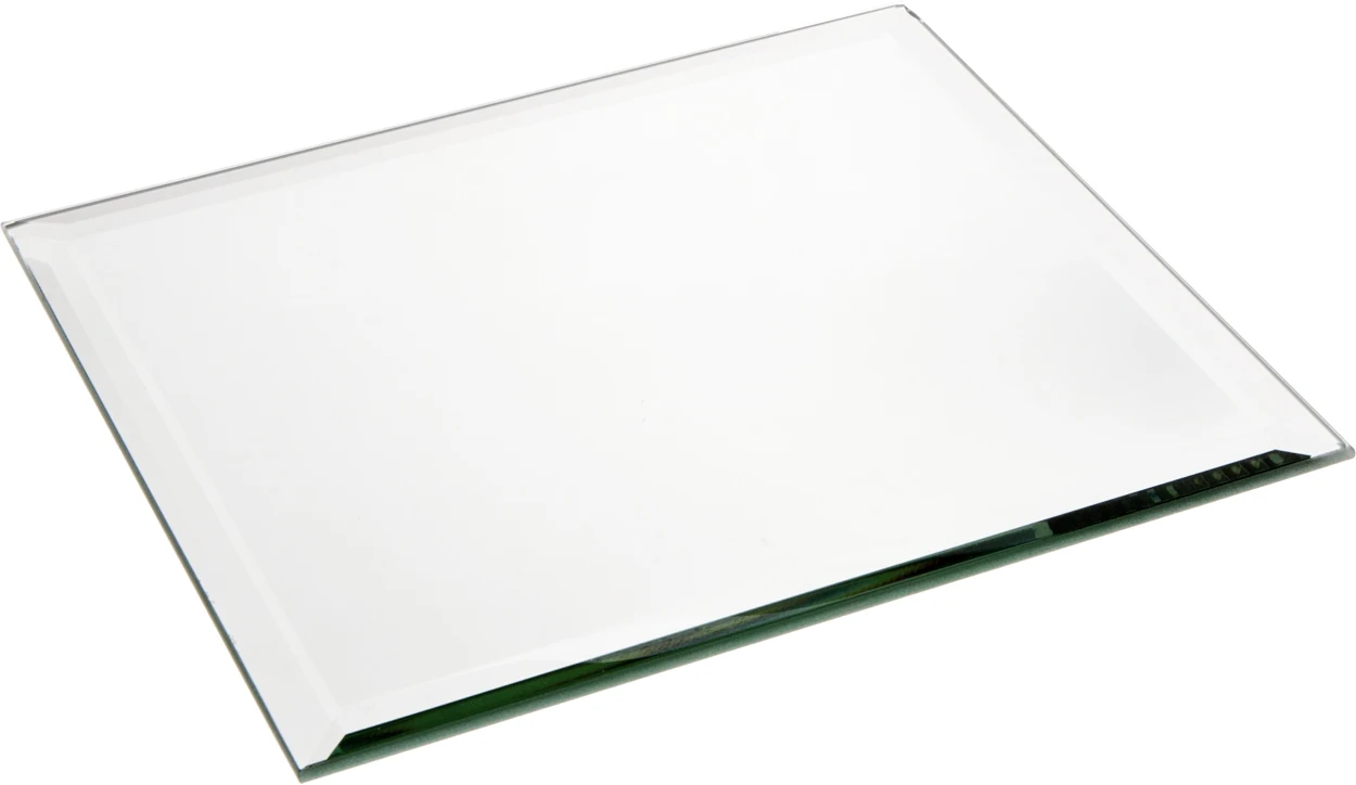

HMTX Square 5mm Beveled Glass Mirror, 14 inch x 14 inch