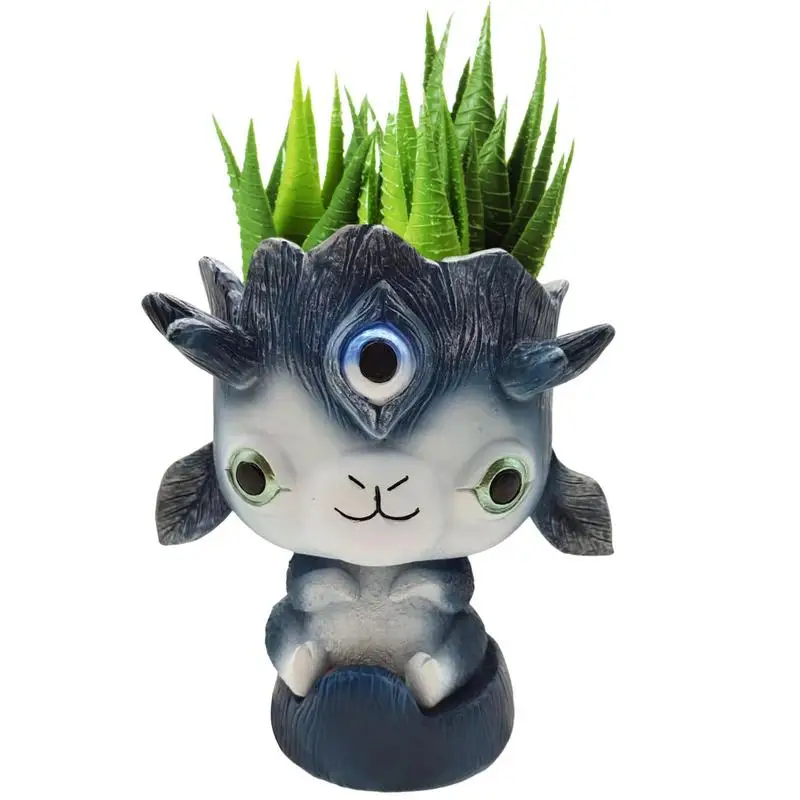 

Animal Planter Sloth Shaped Succulent Planters Cactus Flower Container With Drainage Hole Sloth Gifts For Air Plant Plant Lover