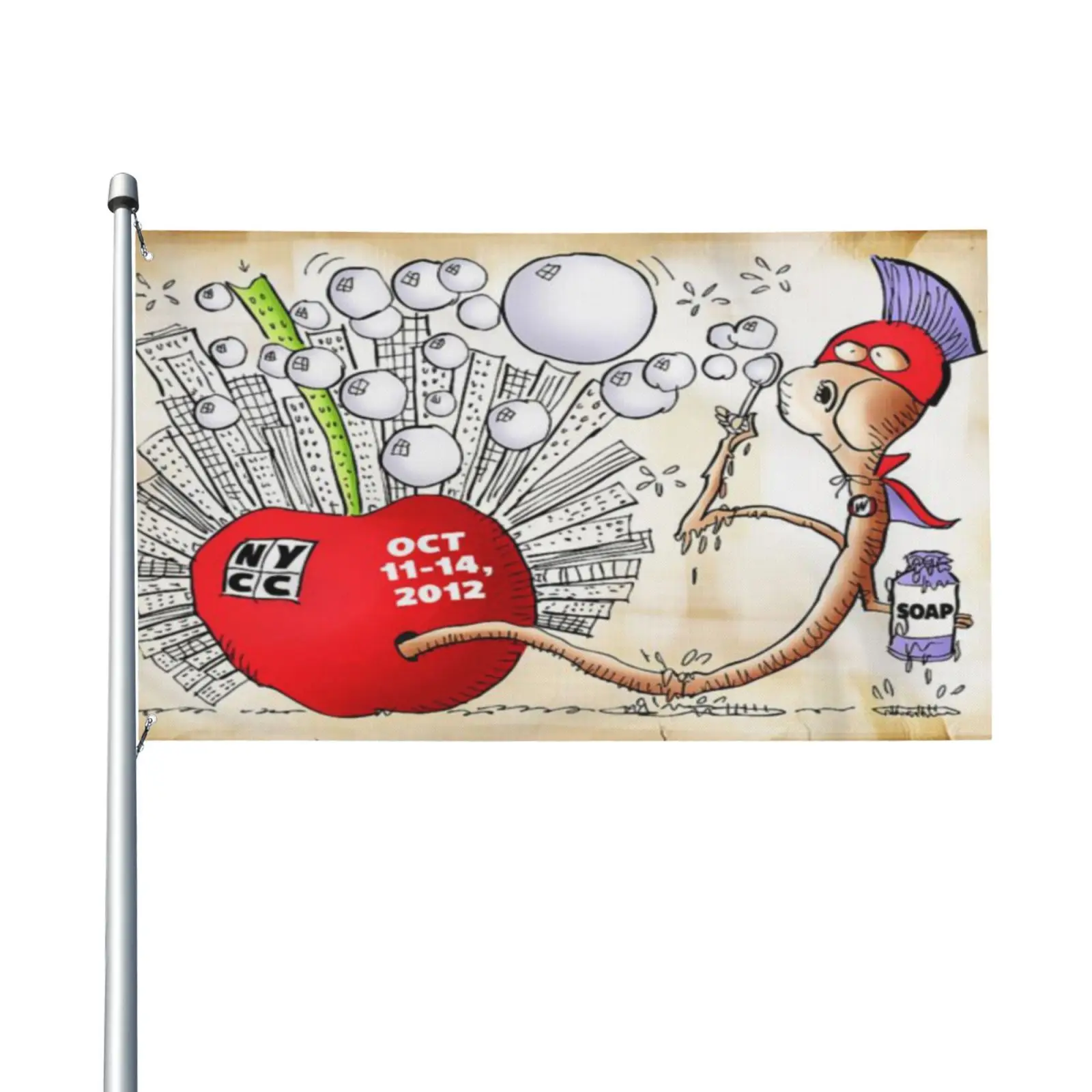 New-york-comic-con-2012-mark-armstrong флаг Хорватия гвардия гражданская лесбийская Южная Корея геев