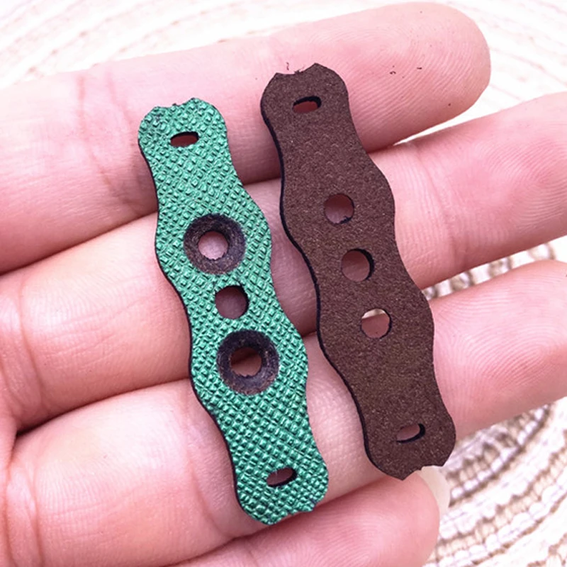 

Охотничья Рогатка 20 шт., плоская кожаная позиционирующая сумка из искусственной кожи, ультратонкая волокнистая кожаная сумка, запчасти для охоты