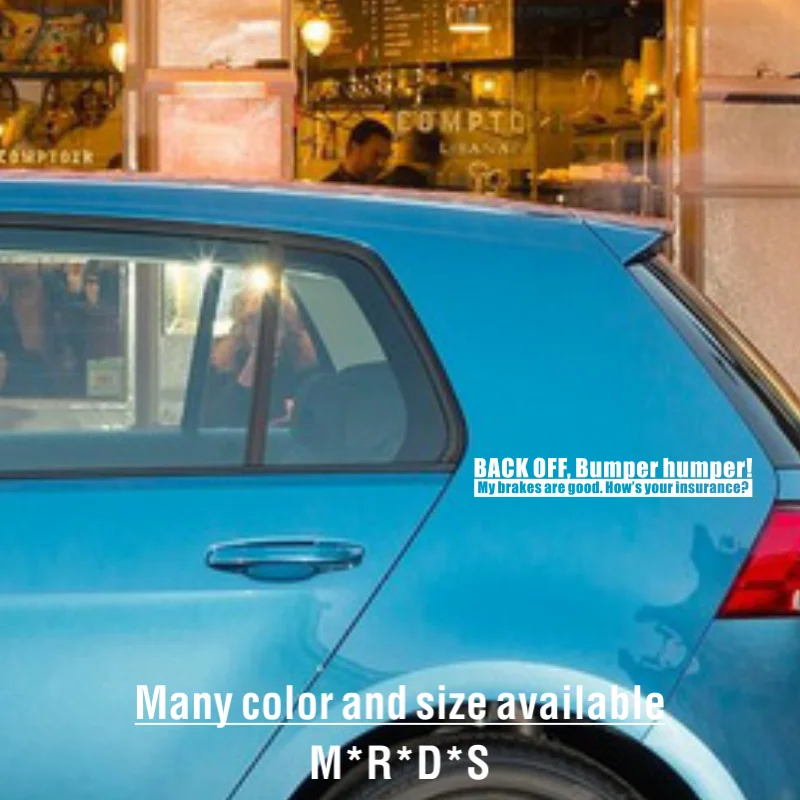 Задний бампер хумпер задняя дверь Забавный автомобиль грузовик окно виниловая