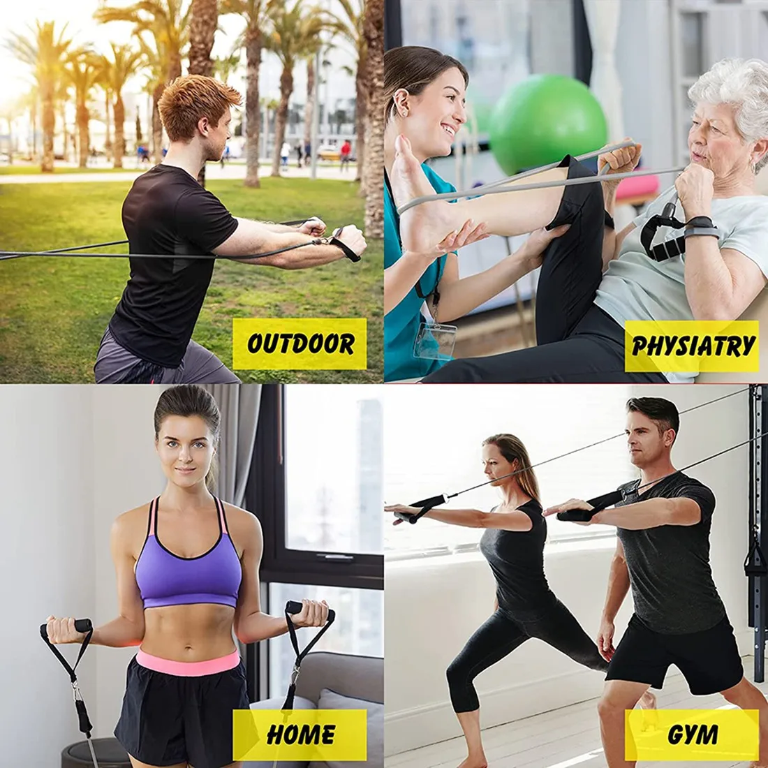 Набор эспандеров Resistance Bands