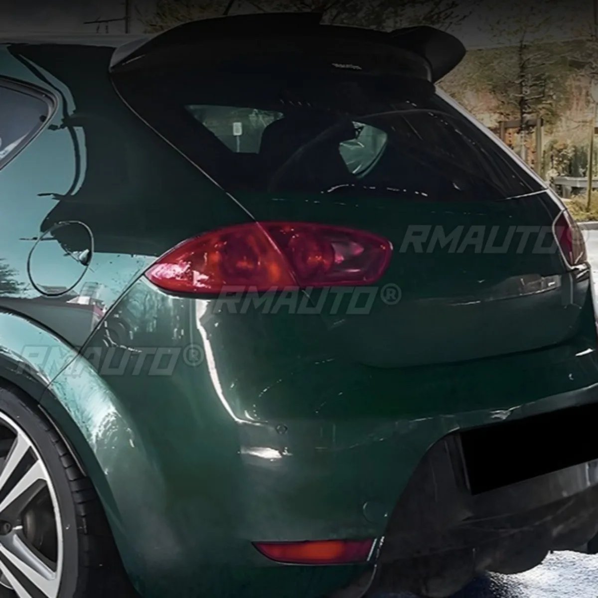Фото Задний спойлер-диффузор для багажника, защитный обвес для SEAT Leon 2009-2012, автомобильные аксессуары №3