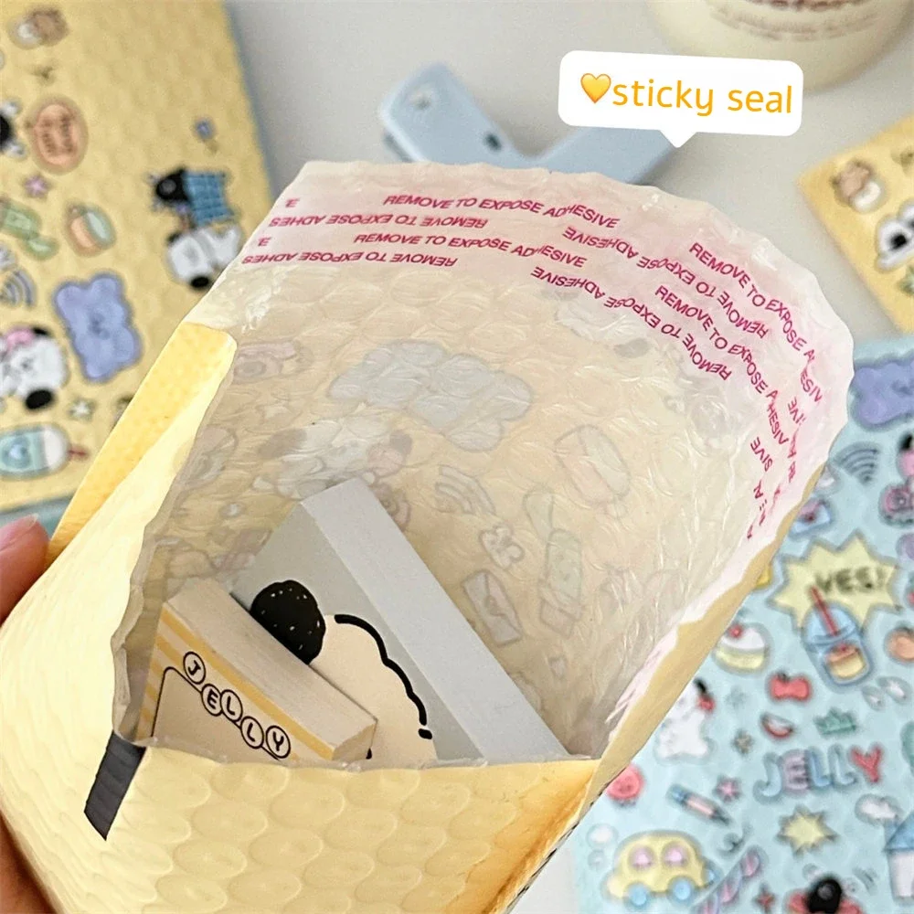 10 шт. корейский INS милый счастливый щенок пузырьковая почтовая программа милые