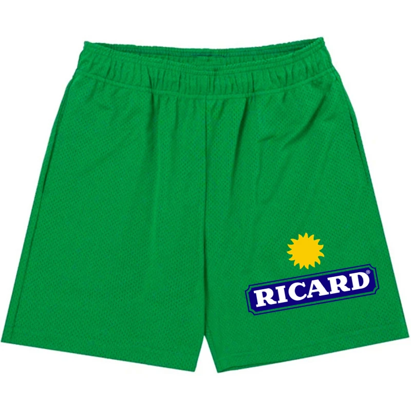 

RICARD Beach Shorts Men Women Summer Gym workout Fashion Mesh Short Men Breathable Basketball Running Shorts Jogger Hombre Pants