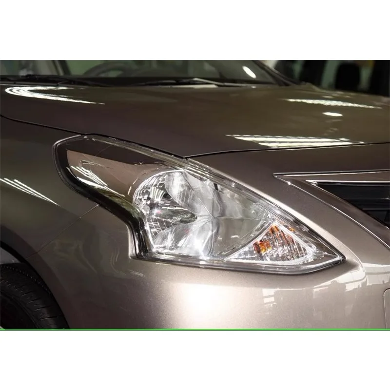 Прозрачная накладка на переднюю фару для Nissan Versa SR 2014 2015 2016 |