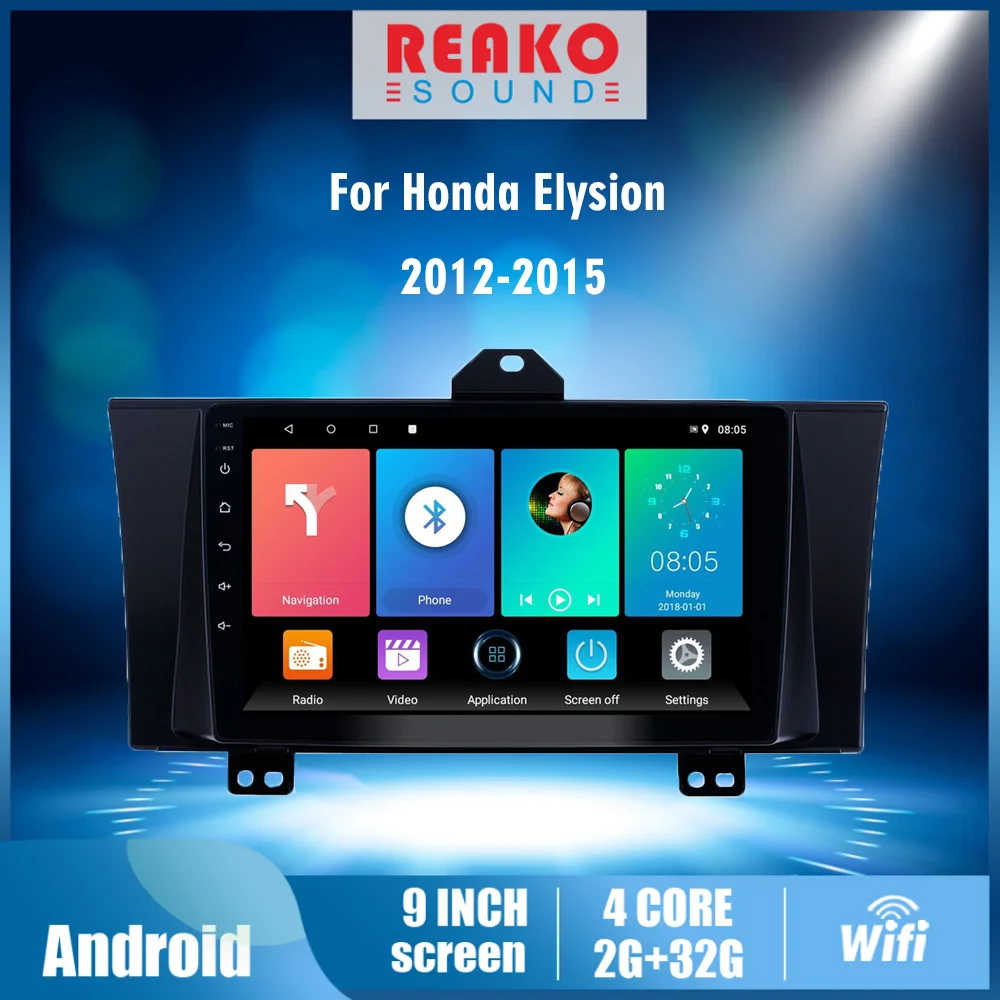 

4G Carplay 2 Din Android Car Radio For Honda Elysion 2012-2015 Car Multimedia GPS Navigation WIFI FM Head Unit Player