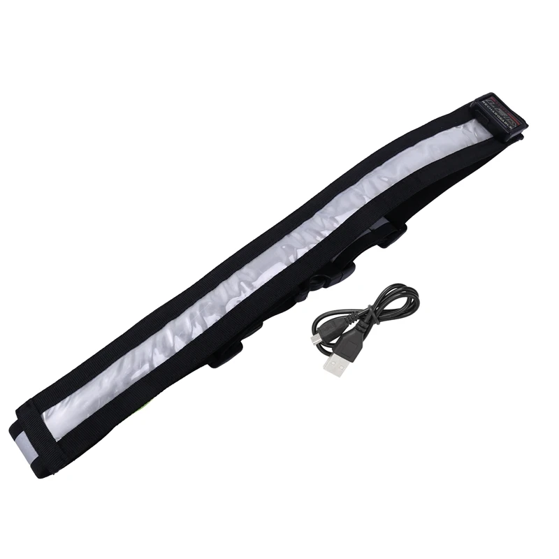 

Светоотражающий пояс для езды в ночное время, светоотражающий сетчатый пояс с Usb-зарядкой