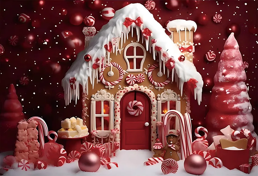 Фон для фотосъемки с изображением рождественской елки