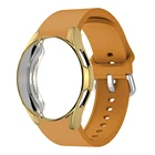 Чехол и ремешок для смарт-часов Samsung Galaxy Watch 4 classic, спортивный браслет для Galaxy Watch 4, 46 мм 42 мм 44 мм 40 мм