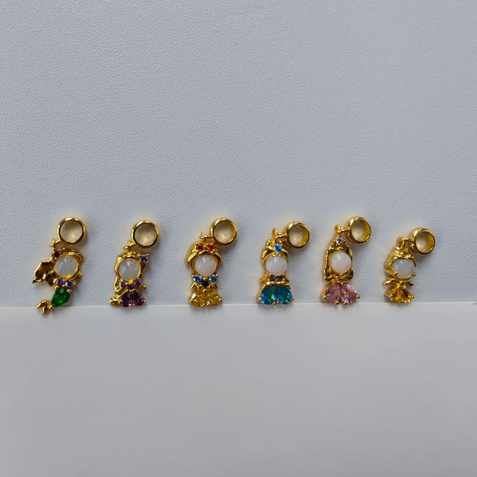 Модный тренд креативный милый красочный Блестящий Циркон Сказочная фотография