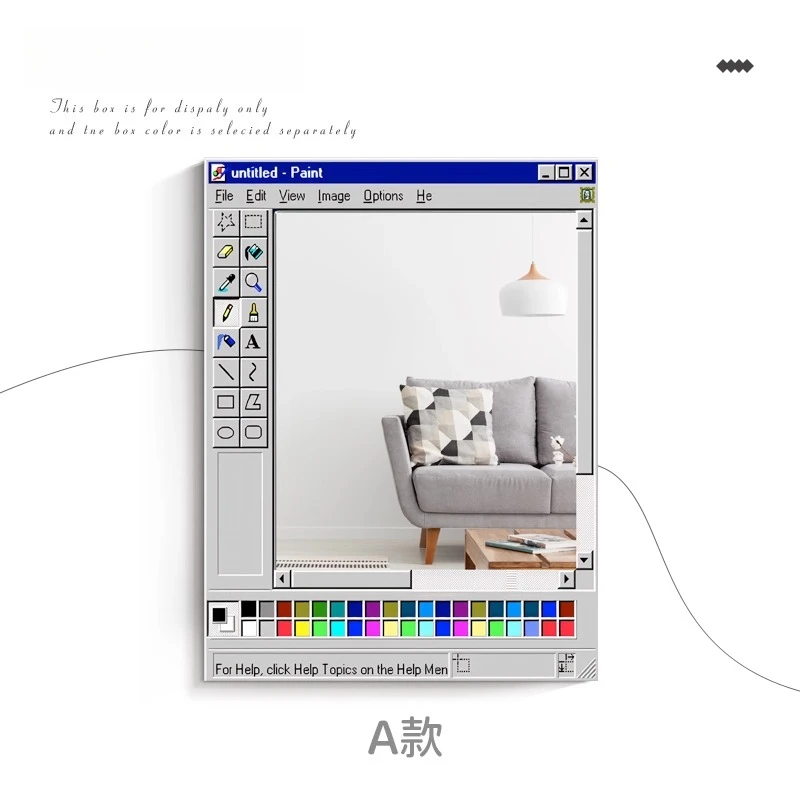 

Декоративное зеркало-картина для спальни