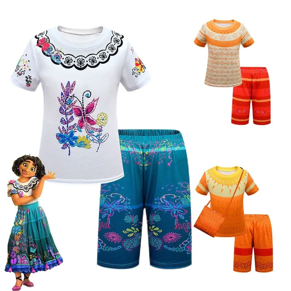 

Детский костюм из футболки и брюк с принтом, на Возраст 3-12 лет