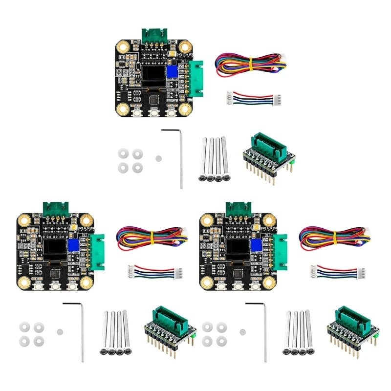 

51BE SERVO42CV1.0 Stepper Motor Driver PCBA Board 4 Half Bridge Driver 8 MOSFET for 3D Printer Parts Quiet