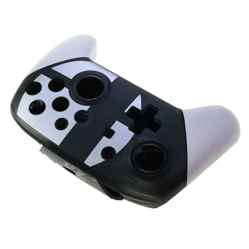 YuXi For Switch NS Pro Controller Replacement Full Housing Shell Cover Case With Middle Frame ABXY ZL ZR L R Buttons Kit images - 6