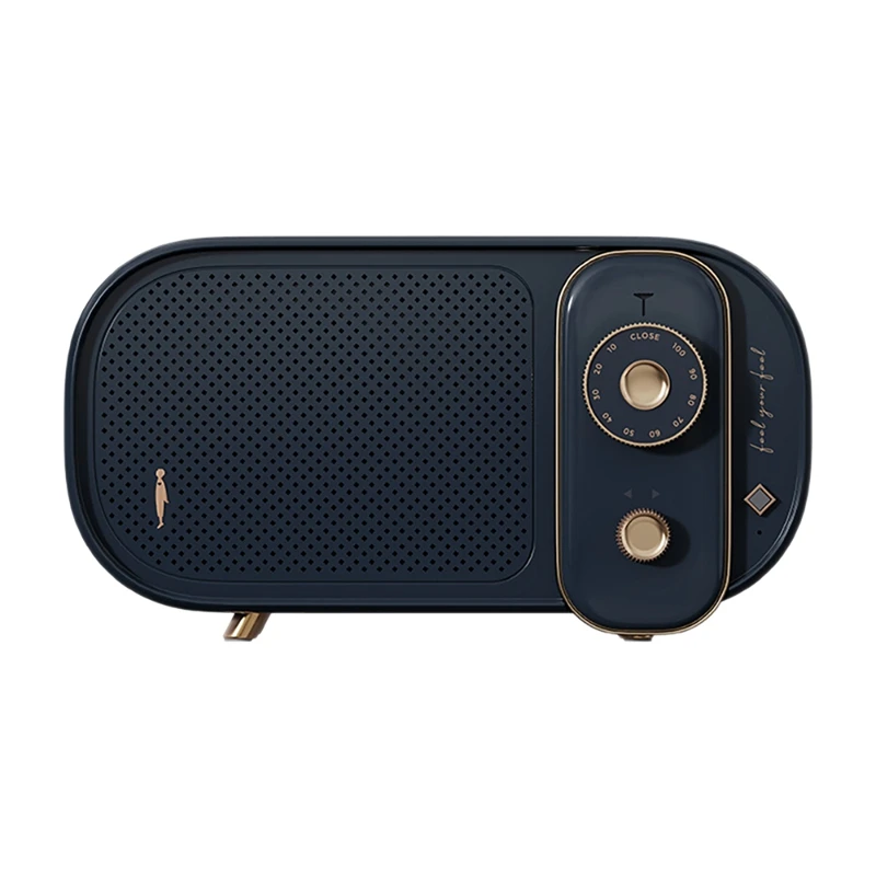 

Портативный Bluetooth-динамик в стиле ретро, миниатюрный портативный домашний сабвуфер, подходит для подарка на день рождения, вечеринку, для ул...