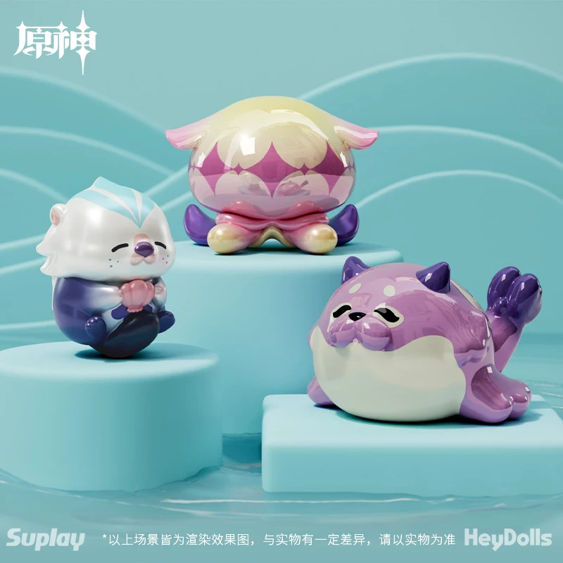 Новый Genshin Impact оригинальная морская серия фэнтезийные существа мини-сумки для